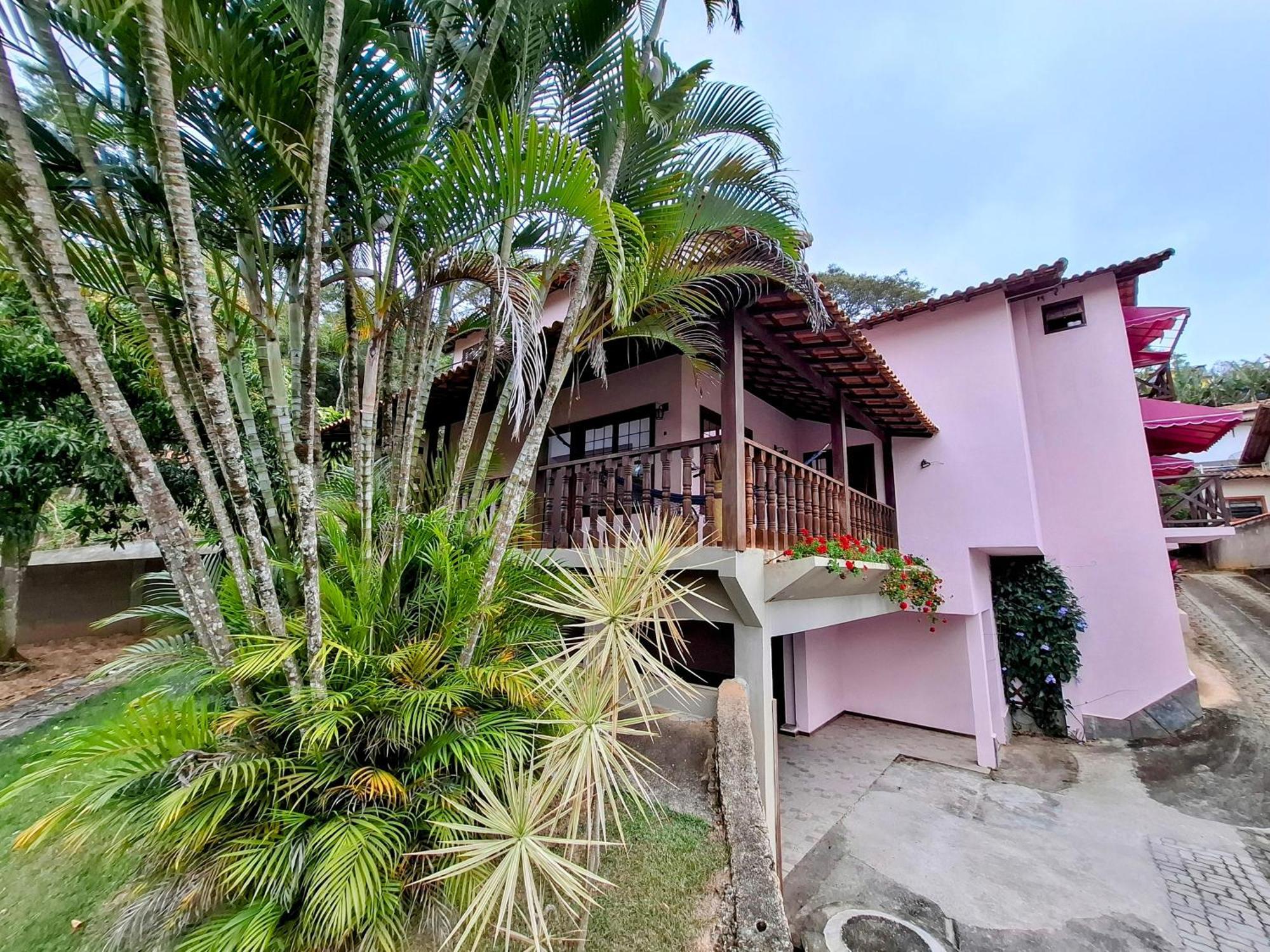 Hotel Casa Rosada Seu Refugio Na Serra Miguel Pereira Exterior foto